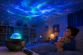Proyector Estrellas Galaxia LED con Altavoz Bluetooth, Mando a Distancia, Temporizador y Luz Nocturna Infantil